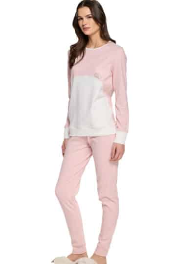 intimo-ortopedia-abbiati-Pigiama-rosa-e-grigio-Liu-Jo-DL291-0