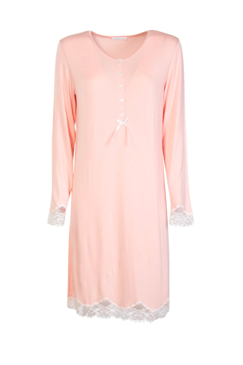 intimo-ortopedia-abbiati-Camicia-da-notte-rosa-a-serafino-Verdissima-FR27-4