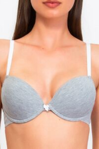 intimo-ortopedia-abbiati-Reggiseno-ferretto-pushup-cotone-grigio-Verdissima-COZTR24-1