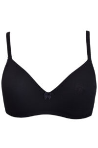 intimo-ortopedia-abbiati-Reggiseno-nero-senza-ferretto-in-cotone-Verdissima-COZTR20-0