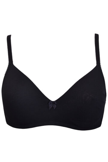 intimo-ortopedia-abbiati-Reggiseno-nero-senza-ferretto-in-cotone-Verdissima-COZTR20-0