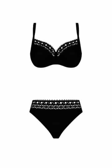 intimo-ortopedia-abbiati-Bikini-Ajourage-nero-con-slip-alto-Lise-Charmel-ABA3515E-ABA0315-