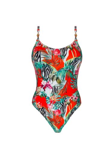 intimo-ortopedia-abbiati-Costume-intero-arancione-in-fantrasia-tropicale-Lise-Charmel-ABB6287-0